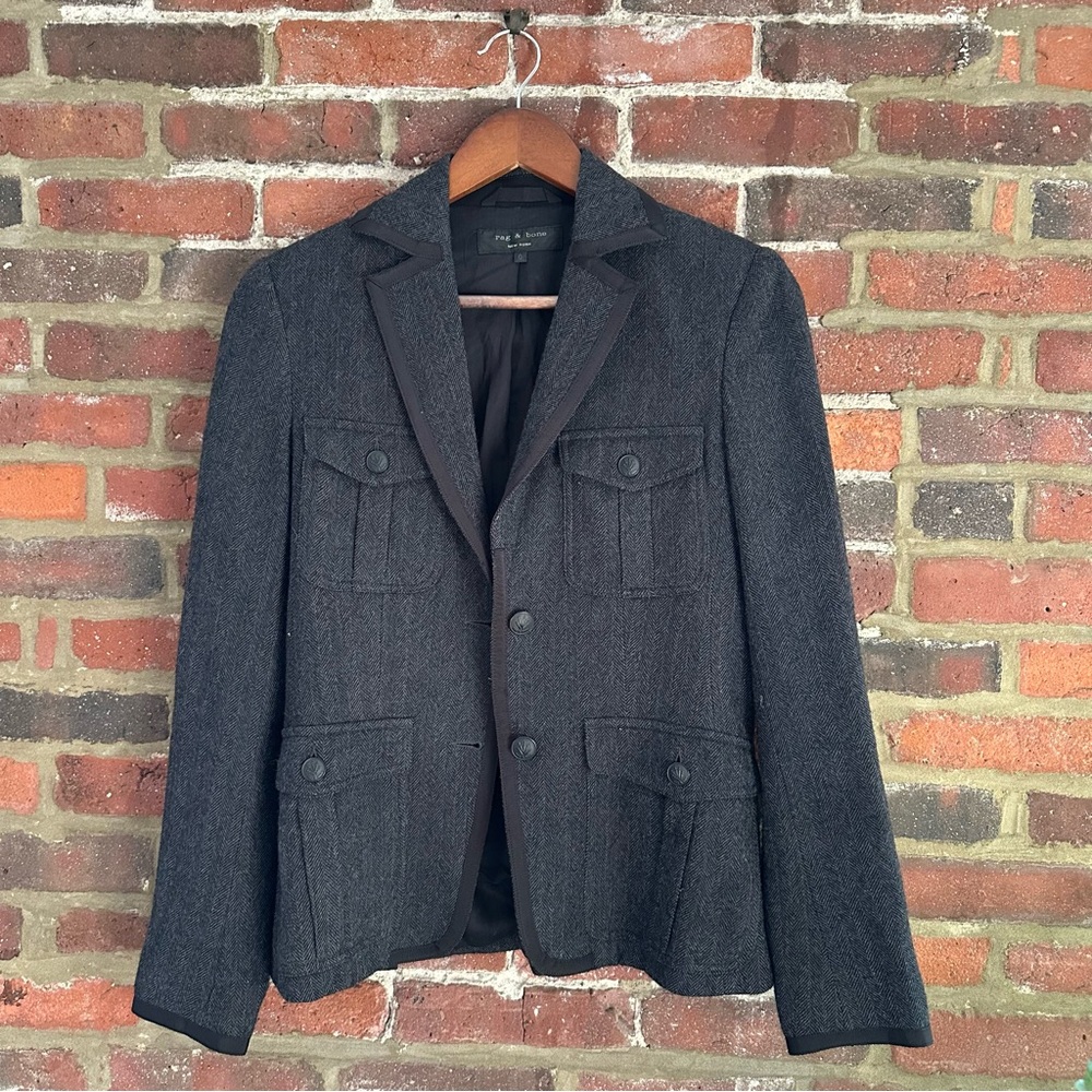 Rag & Bone Wool Blazer